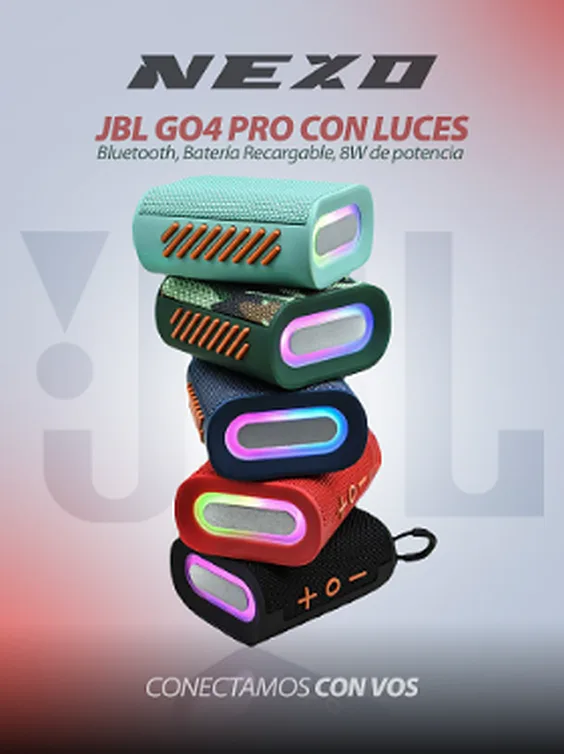 JBL Go 4 Pro con luces