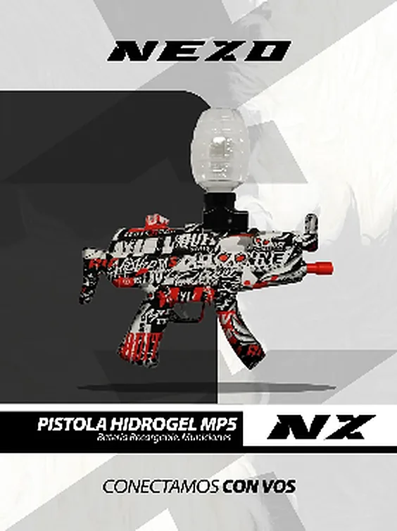 Pistola de hidrogel MP5